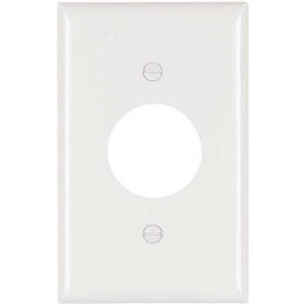 Pass & Seymour Wht 1G Sgl Wall Plate TP7WCC30